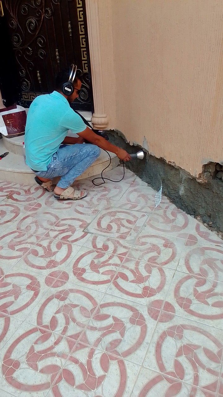 كشف تسربات المياه